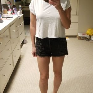 Agolde Jaden Shorts in cliche